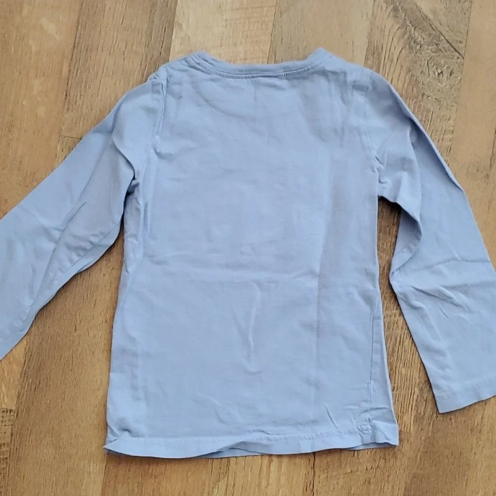 OshKosh Girls Purple Long Sleeve Birds Shirt with Pants Outfit‎ Size 4